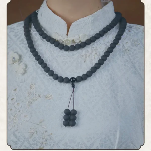 Ambergris Bead Bracelet - Natural Fragrance Bracelet - Enhance relaxation - 图片 9