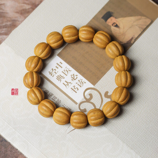 Spiral Beads Bracelet – Chinese Medicine Herbal Aromatherapy Jewelry - 图片 3