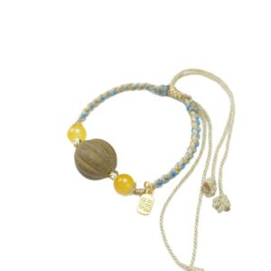 Golden Osmanthus fragrance and fragrant beads bracelet– Chinese Medicine Herbal Aromatherapy Jewelry