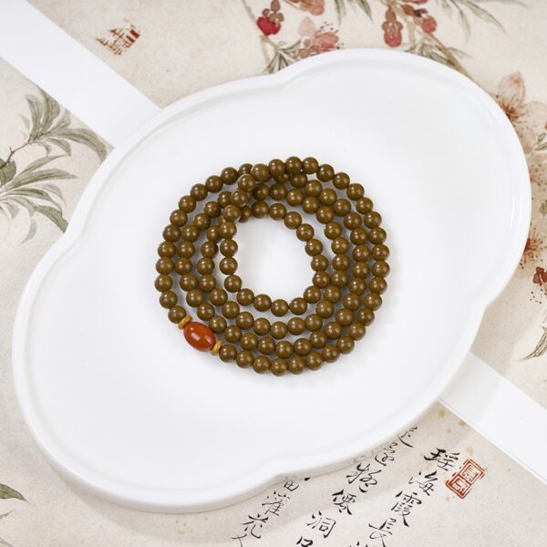 Spiral Beads Bracelet – Chinese Medicine Herbal Aromatherapy Jewelry - 图片 3