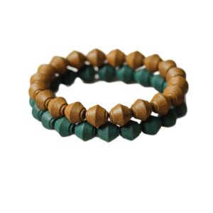 Diamond Beads Bracelet – Chinese Herbal Aromatherapy Jewelry for Wealth & Inner Peace