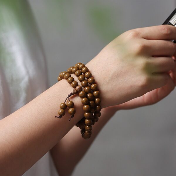 Spiral Beads Bracelet – Chinese Medicine Herbal Aromatherapy Jewelry - 图片 2