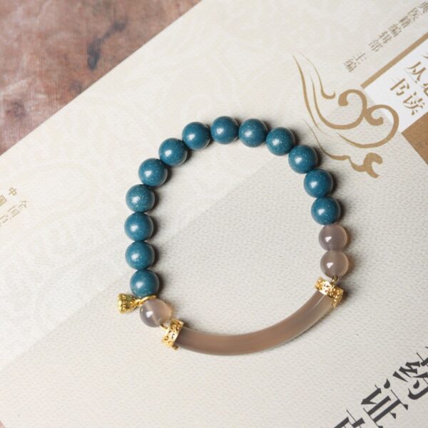 Spiral Beads Bracelet – Chinese Medicine Herbal Aromatherapy Jewelry - 图片 3